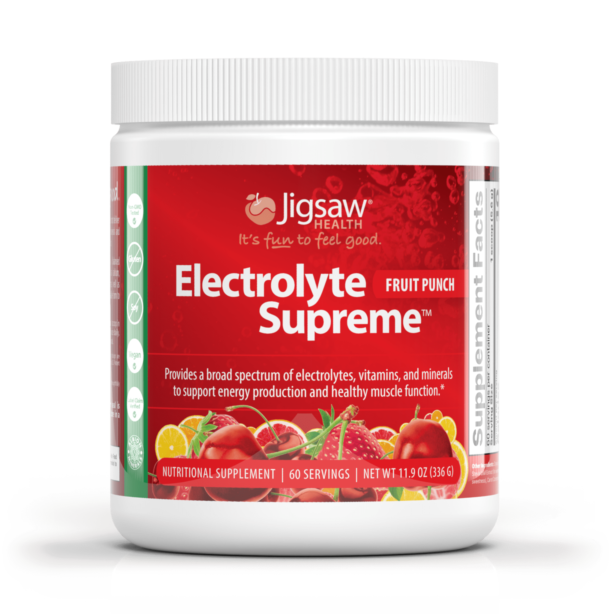 Jigsaw Electrolyte Supreme Fruit Punch Jar