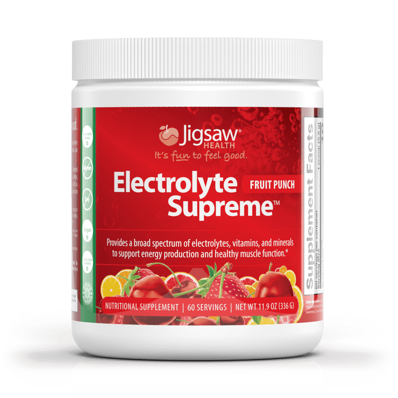 Jigsaw Electrolyte Supreme Fruit Punch Jar