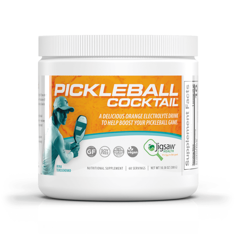 Jigsaw Pickleball Cocktail Jar