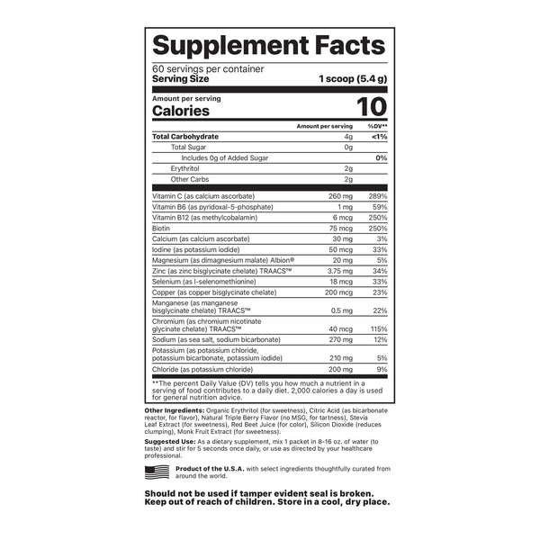 Supplement Facts image