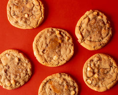 Caramel apple cider cookies by Chocolate and the Chip