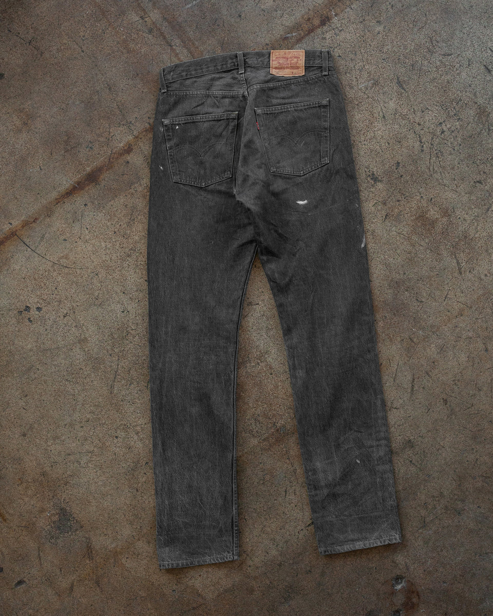 Levi's 501 Painted Charcoal Jeans - 1990s – UNSOUND RAGS