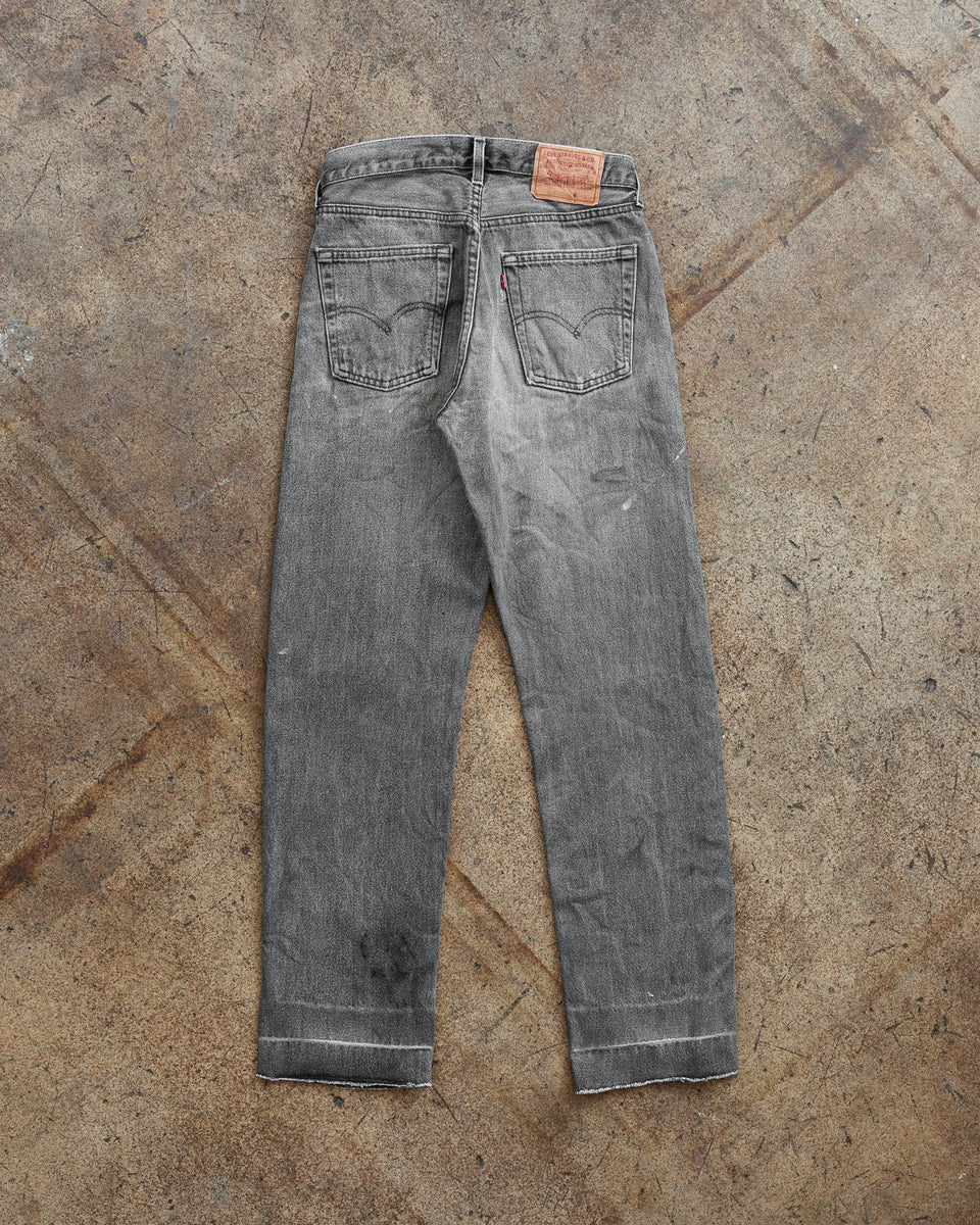 Levi's 501 Faded Charcoal Jeans - 1990s – UNSOUND RAGS
