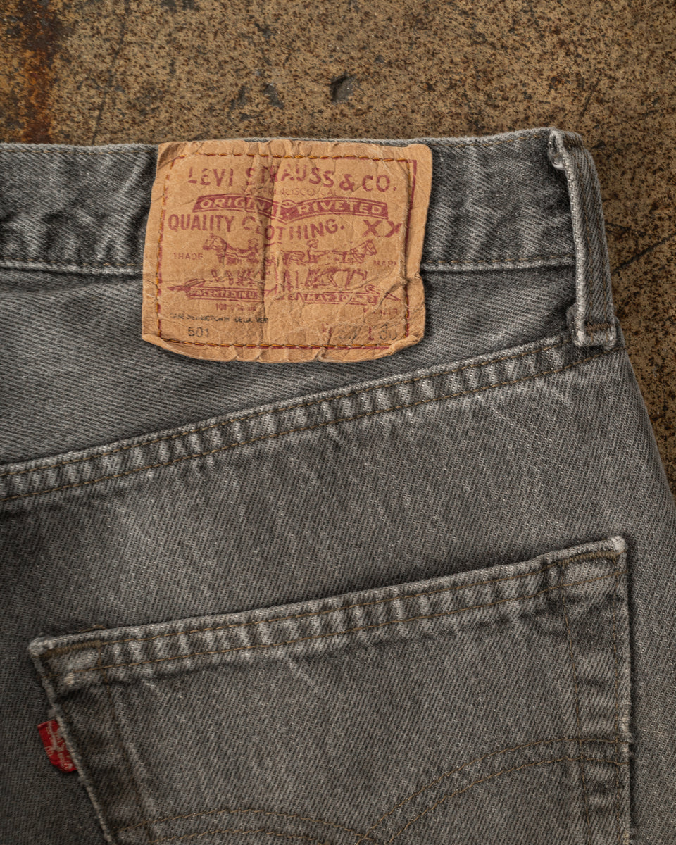 Levi's 501 Charcoal Black Jeans - 1990s – UNSOUND RAGS