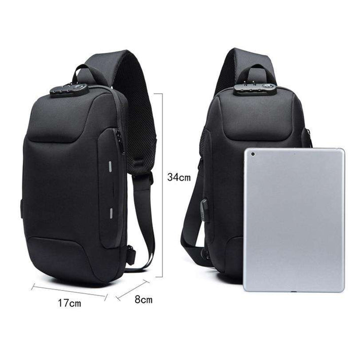 anti theft backpack lock