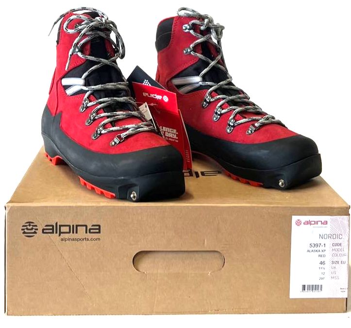 Alpina Nordic Alaska XP Backcountry Ski Touring Boot Size 12.5 EU 47 NEW IN  BOX