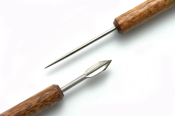 Wooden Handle Creasing Pen Nail Embossing Tool, Stainless Steel Stylus  Dispensing Tool Set Pattern Carving Mud Shaping Tool 5pcs - Hand Tool Sets  - AliExpress