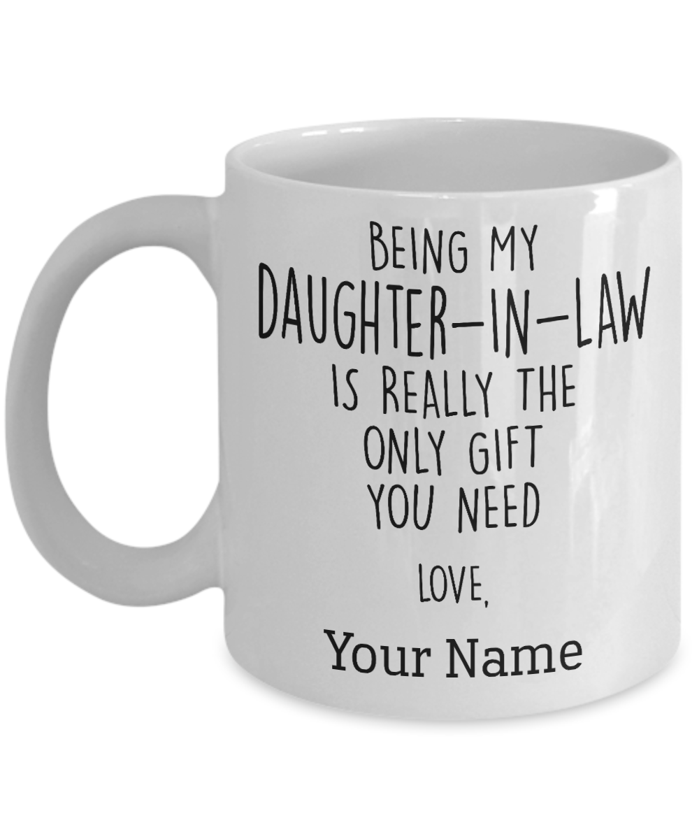 365 Printing Inc Welcome to Our Family Coffee Mug for Daughter in Law or  Son in Law Cute Gift