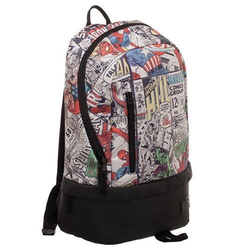 Marvel Comics Bottom Zip Comic Backpack Cinestore Collectibles