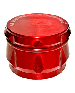 A red Chromium Crusher Drum Grinder 55mm.