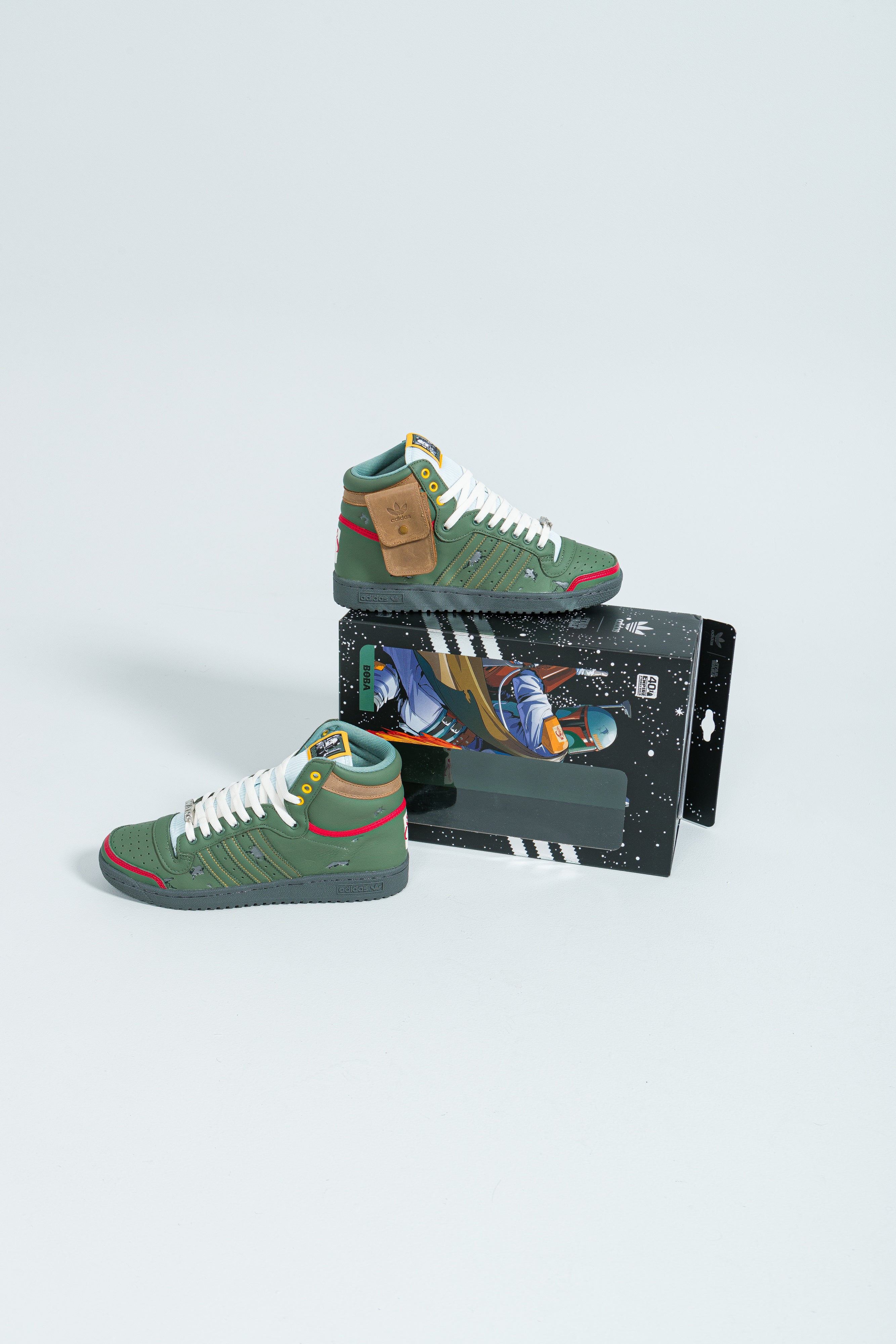 region hvede afstemning adidas Originals X Star Wars Boba Fett Top Ten Hi | Up There