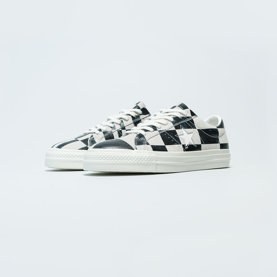 bison struktur Gedehams Converse | One Star Blocked Low - White/Black | Up There