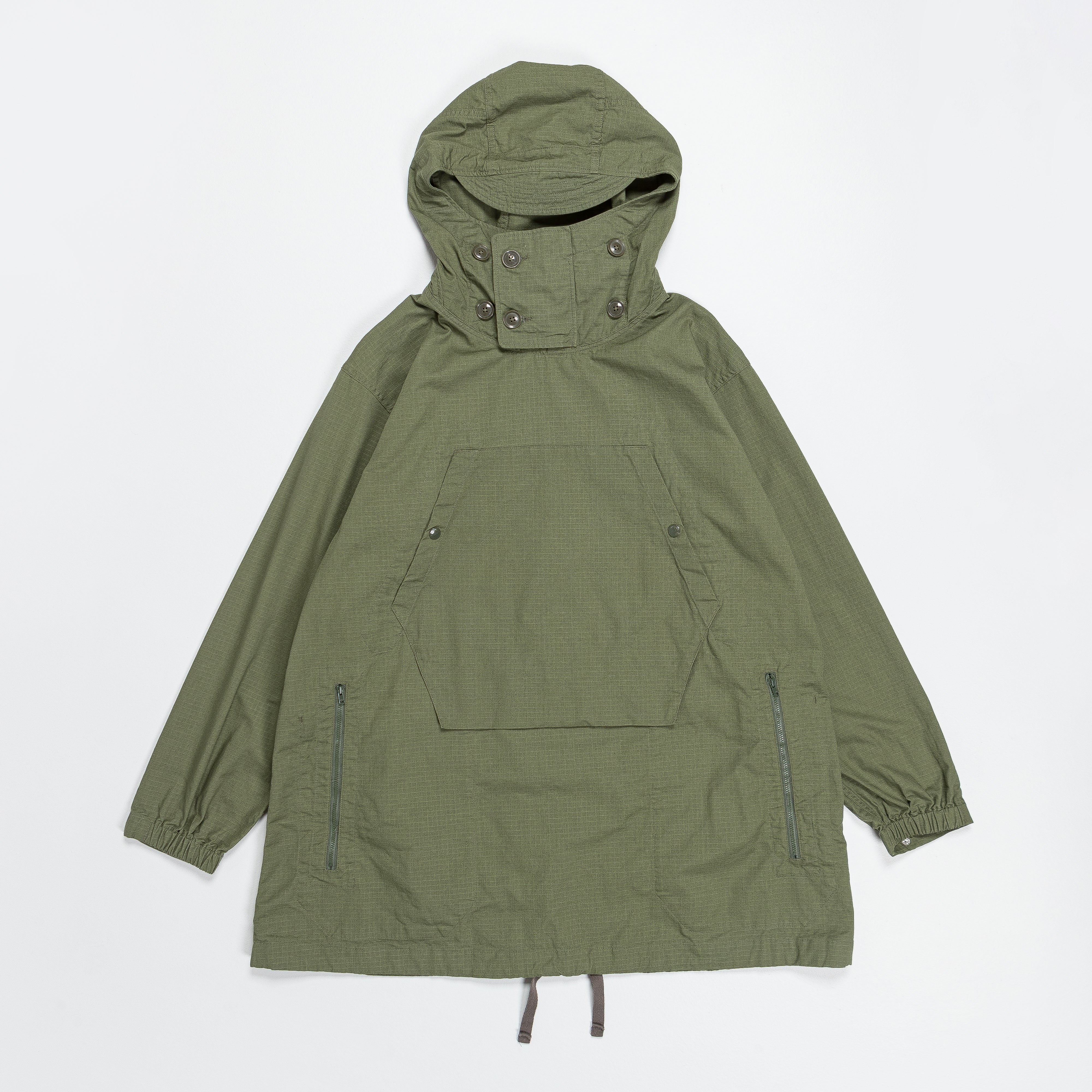 Over Parka - Olive Cotton Ripstop