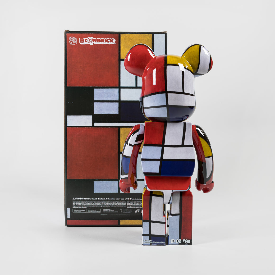 BE@RBRICK Piet Mondrian 100%+400% 未開封 - フィギュア