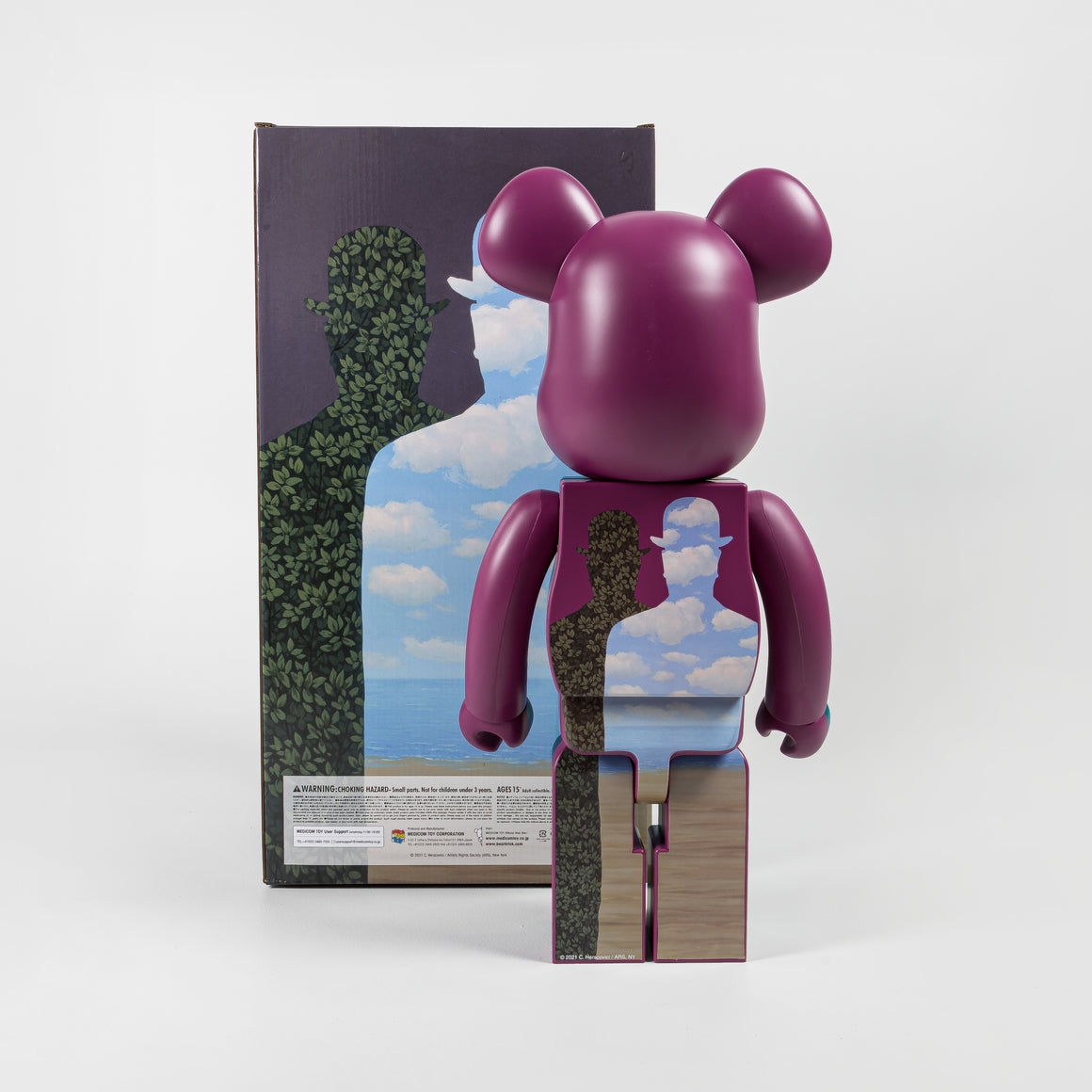 BE@RBRICK René Magritte 1000% まぼろしのパレード