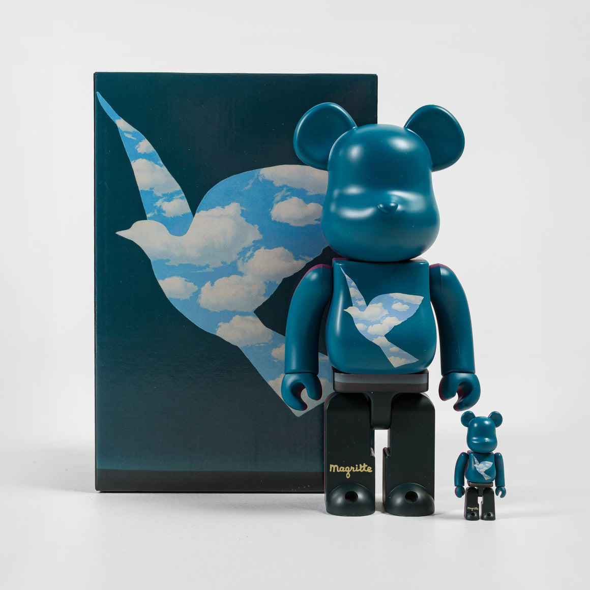 お1人様1点限り】 BE@RBRICK Ren Magritte L'oiseau de ciel 1965 La