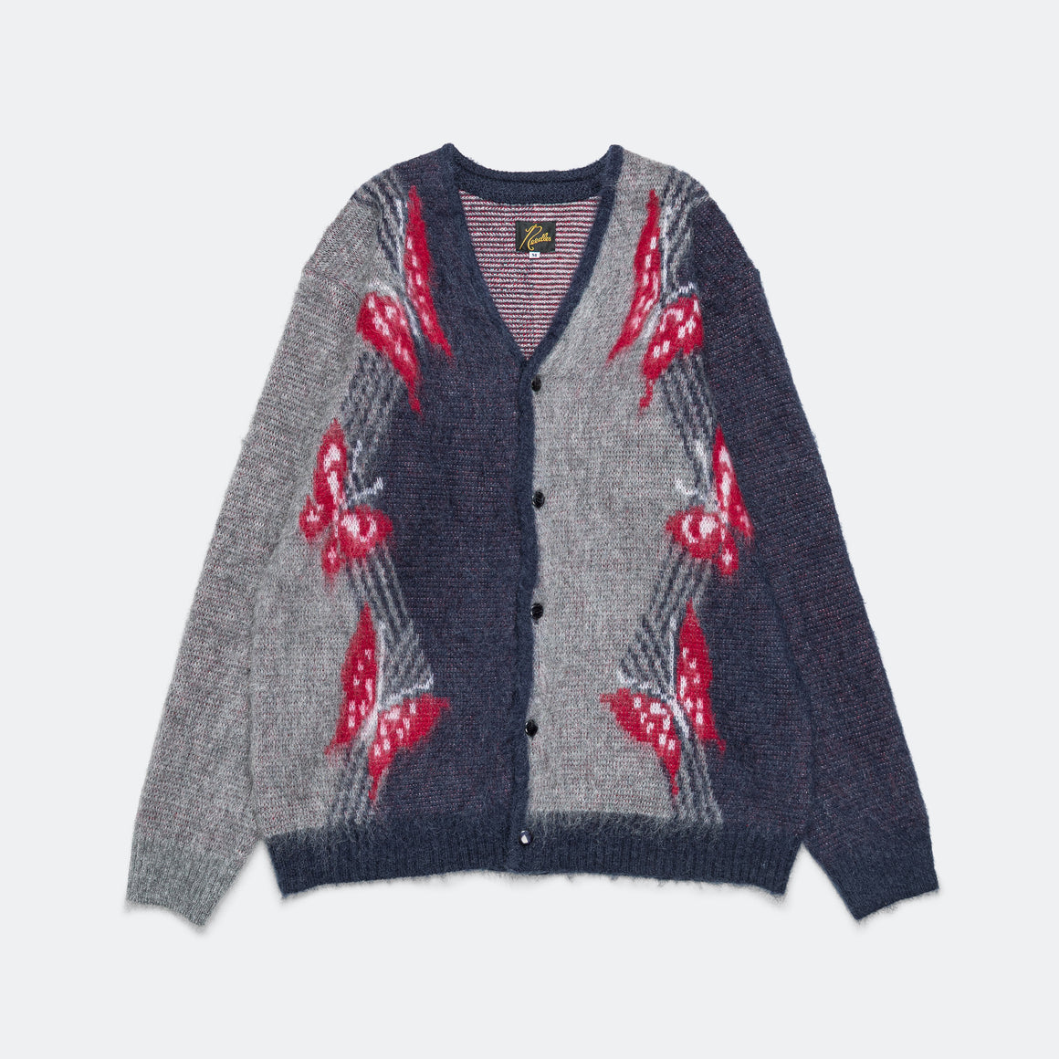 Needles Mohair Cardigan - Navy Papillon | Up There Store