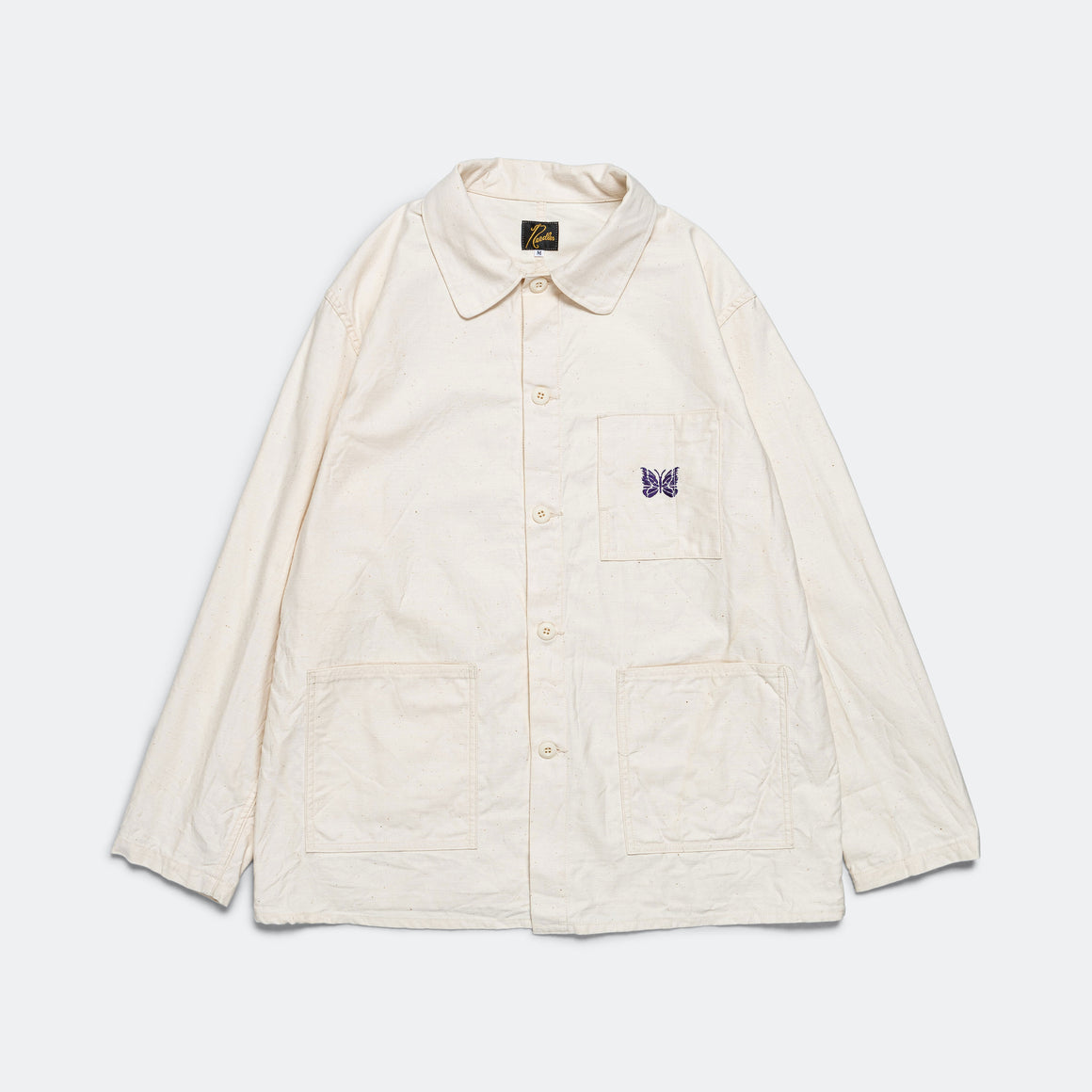 Needles D.N Coverall - White Sateen | Up There