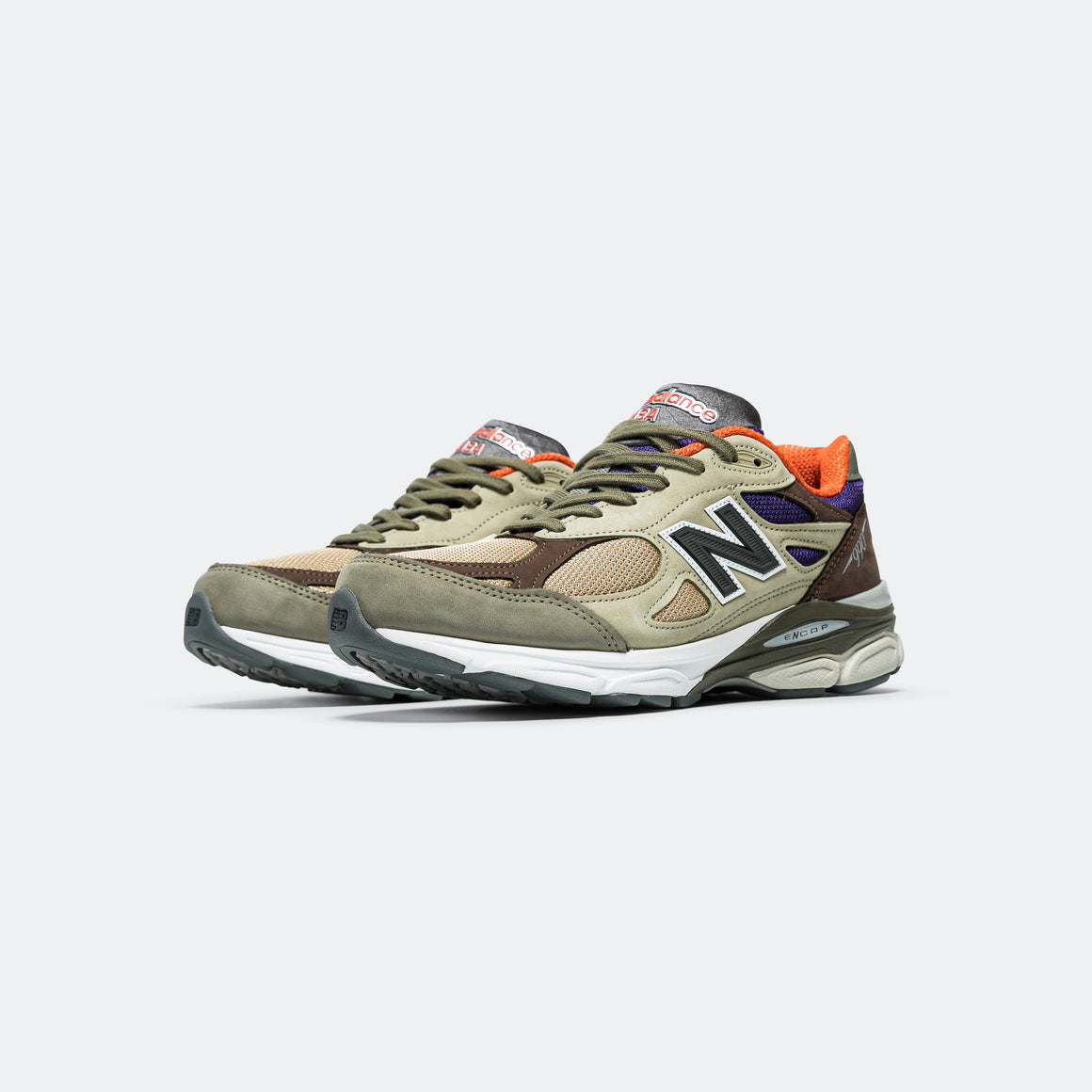 New Balance M990BT3 OLIVE スニーカー | suitmenstore.com