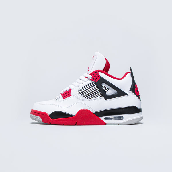 black red and grey jordan 4