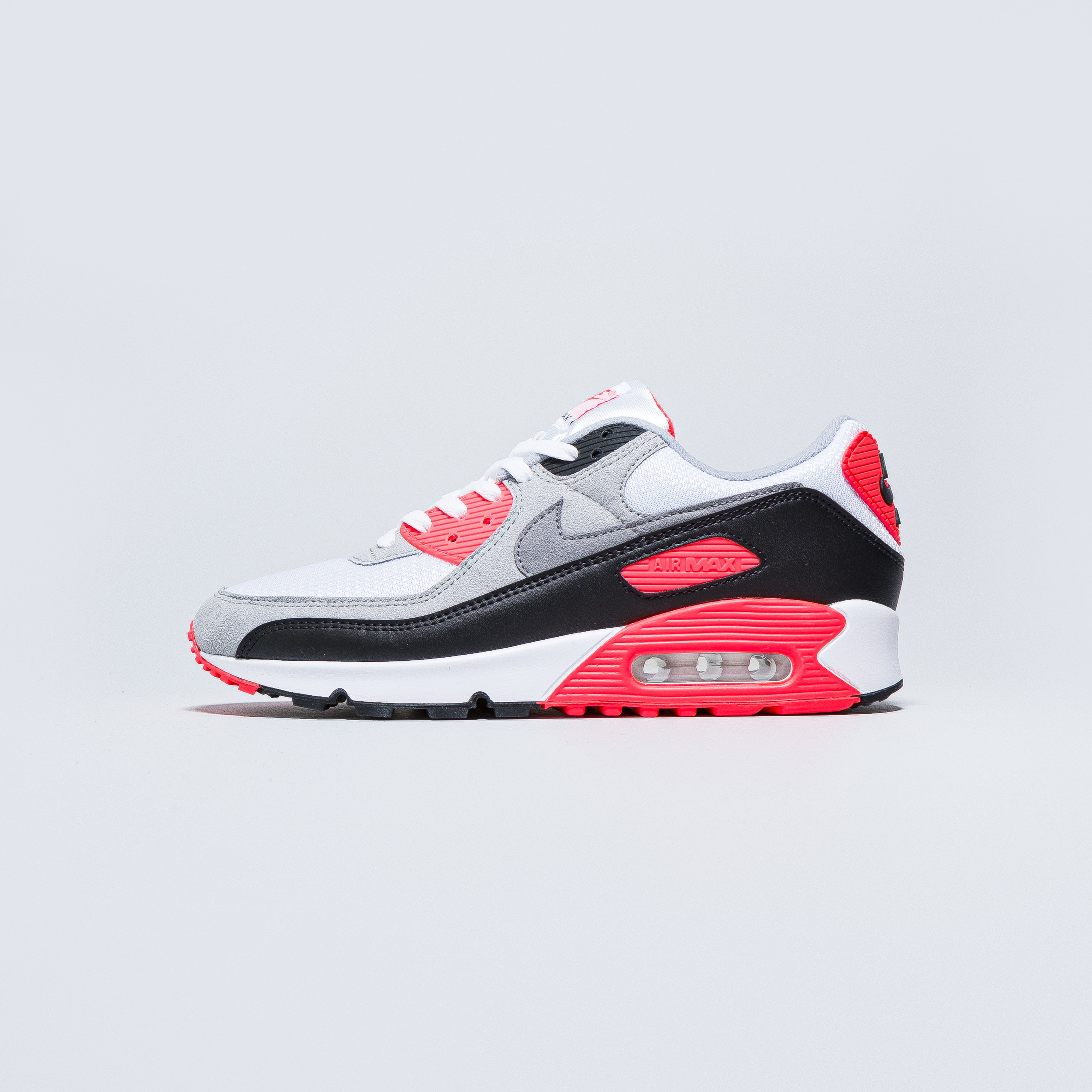 nike air max red grey white