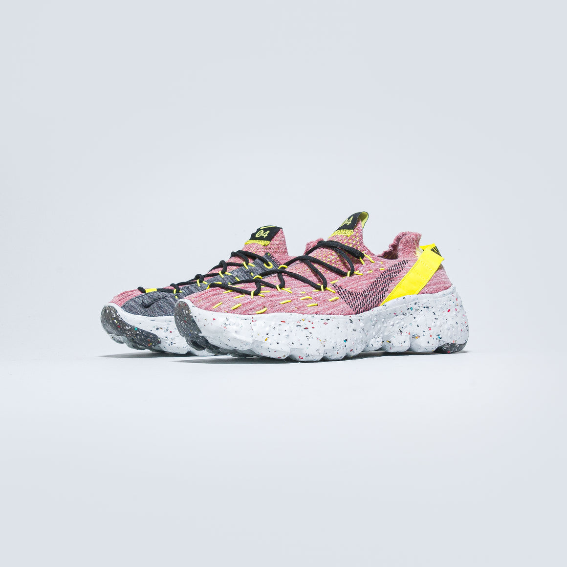 nike space hippie pink