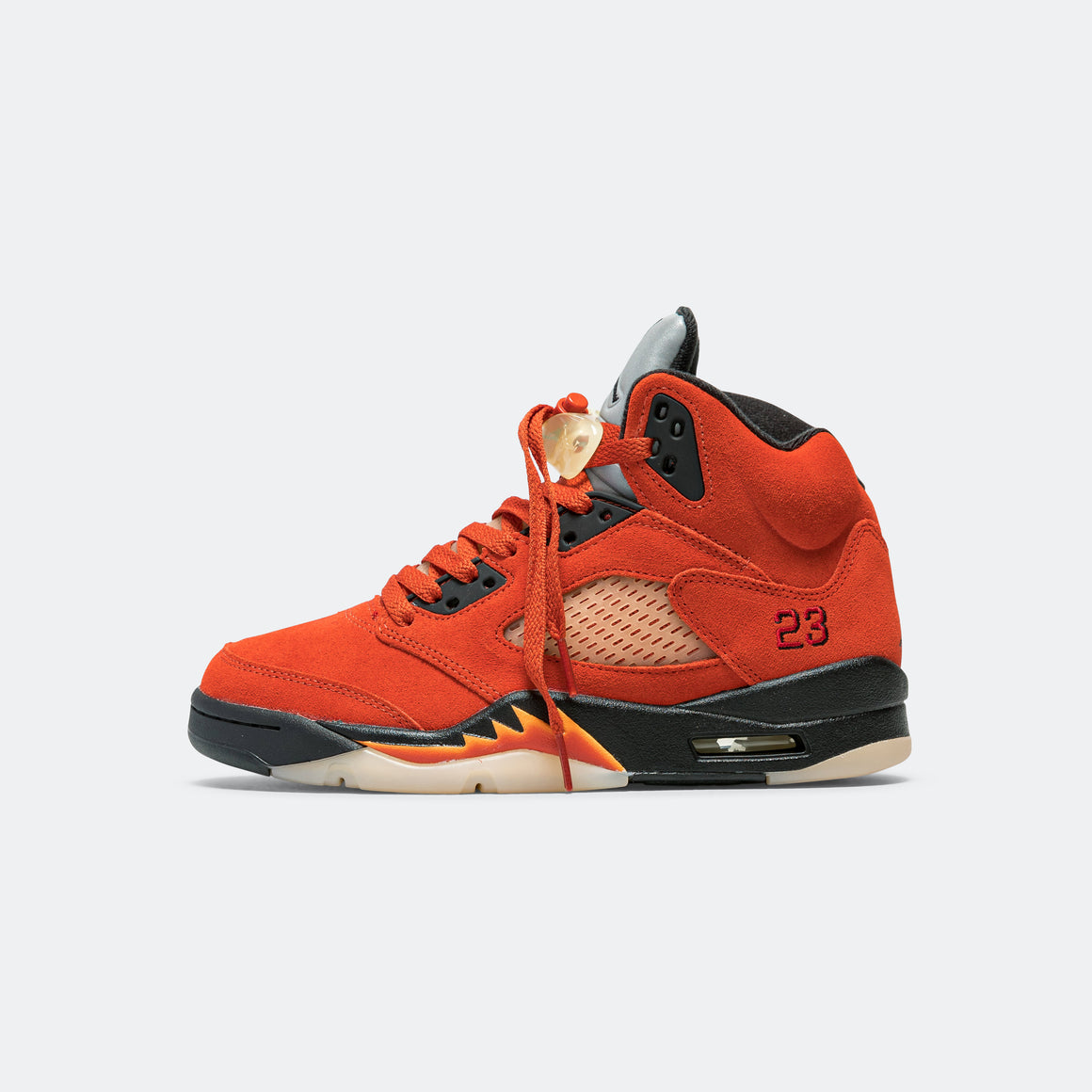 jordan 5 red and yellow