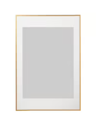 Ikea Lomviken Frame in gold