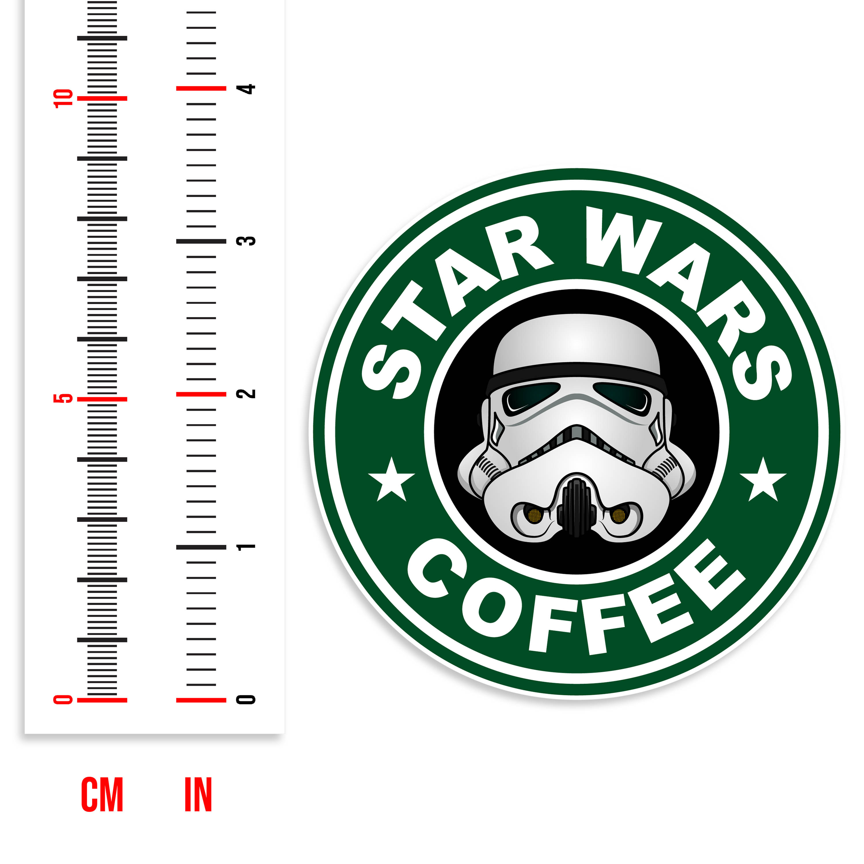 Download Star Wars Coffee Vinyl Sticker Neo Tactical Gear