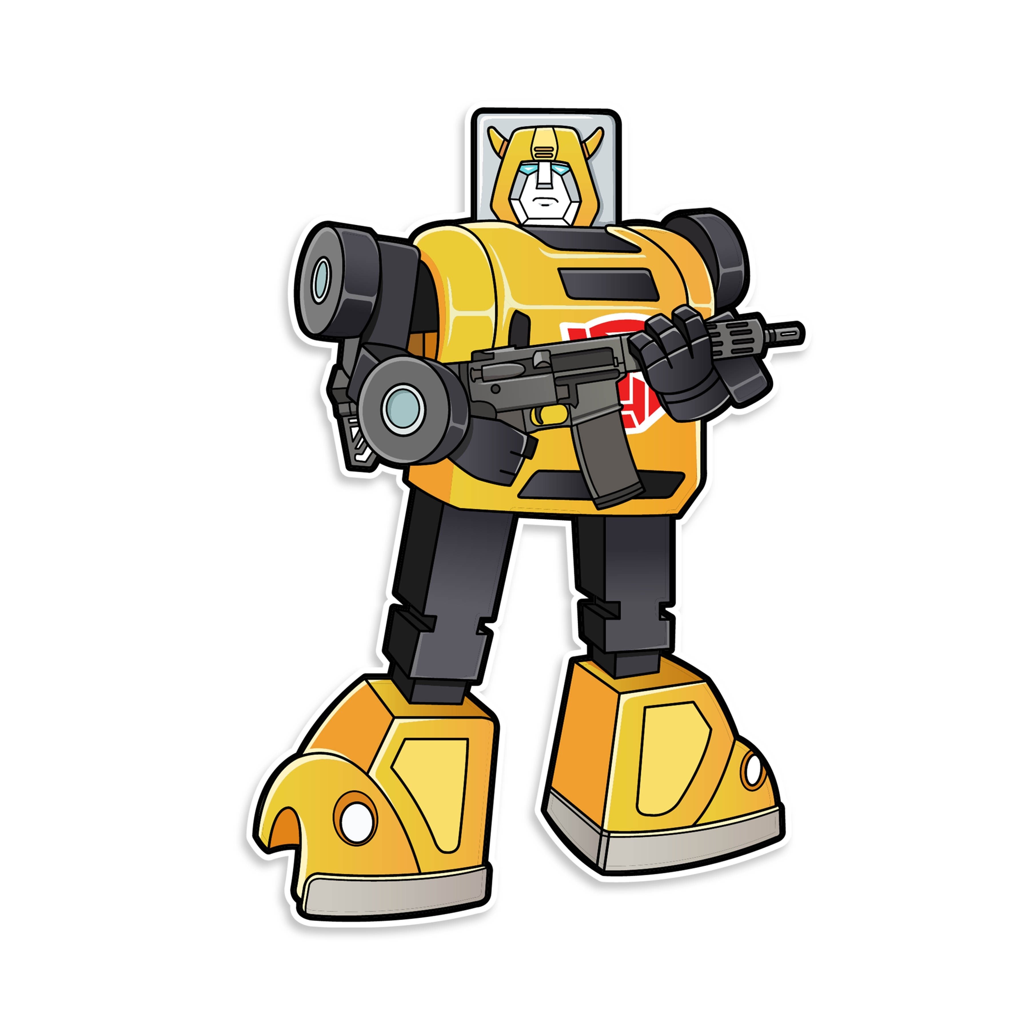 bumblebee transformer stickers