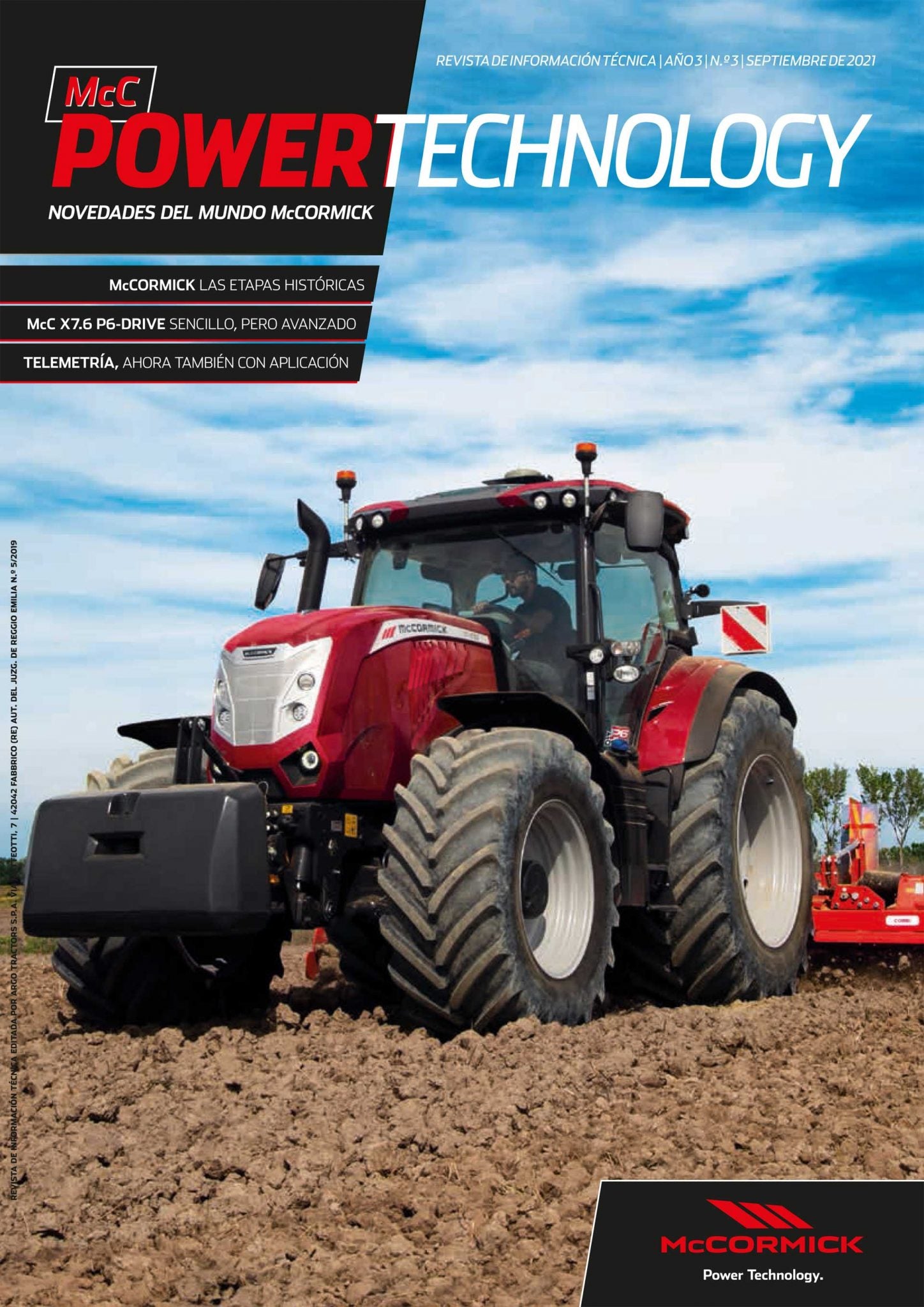 mccormick tractores agricultura nuevo modelo stage V etapa 5 walkia 