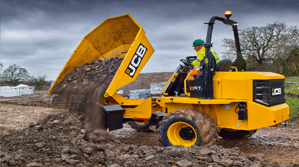 dumper jcb walkia gama nueva mejor visibilidad dumperes jcb