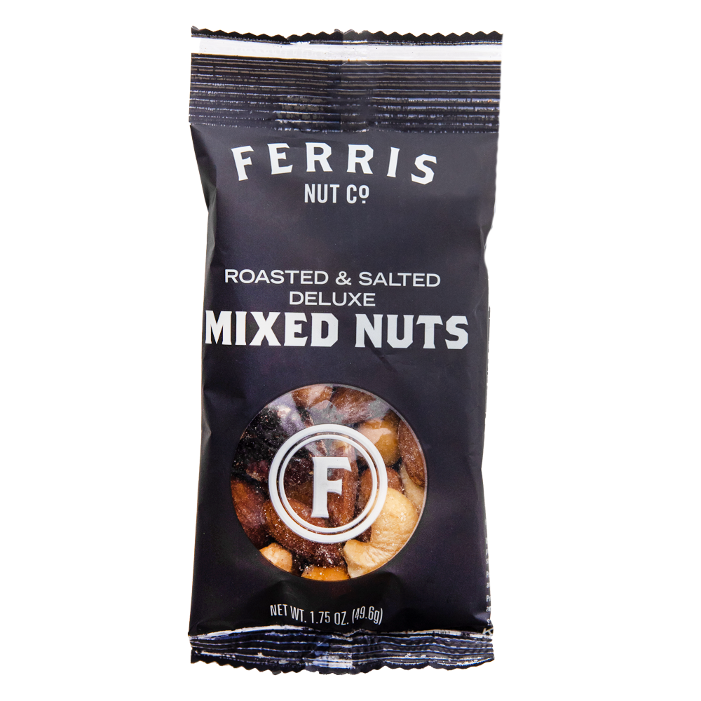 Salted Deluxe Mixed Nuts - Nuts & Mixes  The Roasted Nut – The Roasted Nut  Inc.