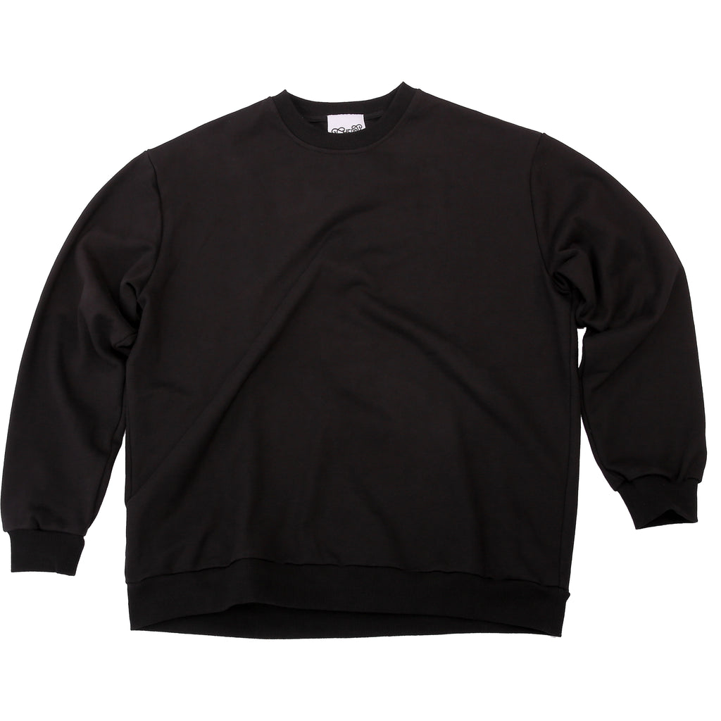 CHERRY DISCOTHEQUE - TOO SAINT SWEATER IN ONYX BLACK – Cherry Discotheque