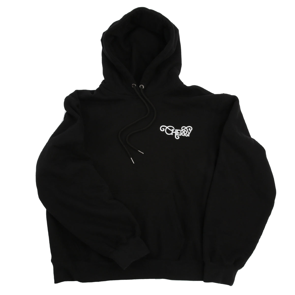 CHERRY DISCOTHEQUE - REFLECTIVE LOGO HOODIE IN ONYX BLACK – Cherry ...