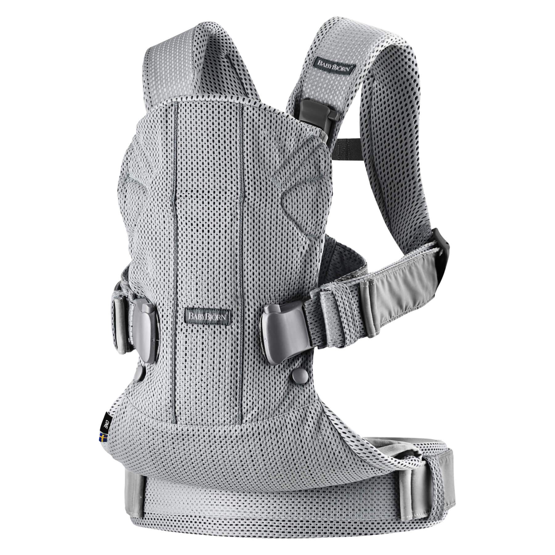 babybjorn baby carrier one black mesh