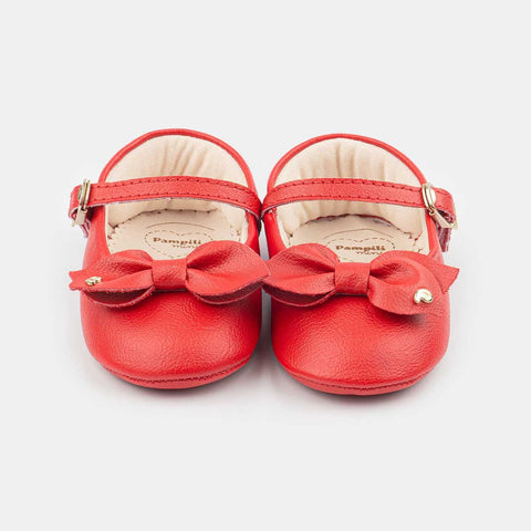 sapato infantil vermelho pampili