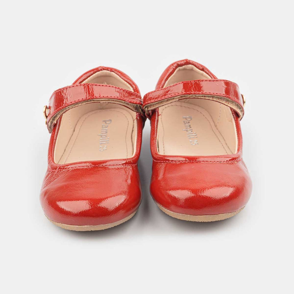 sapato infantil vermelho pampili