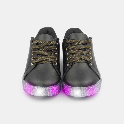 tenis led pampili preto