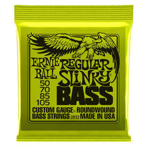 Ernie Ball 2832 Regular Slinky Nickel Wound Electric Bass Strings - 50-105 Gauge