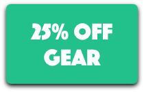 call to action button "25% Off gear"