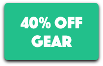 call to action button "40% OFF gear"