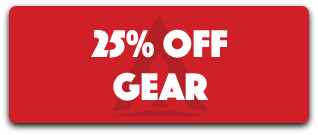 Call to Action button: 25% Off Gear