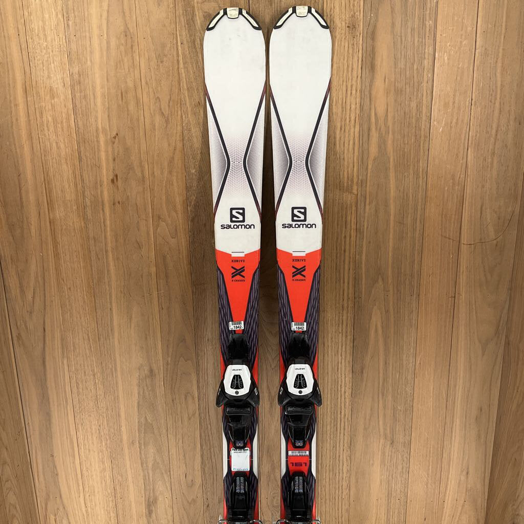 lekkage idee lenen Salomon X Drive 7.5 Skis w/ Salomon Lithium 10 Demo Bindings – Lone Pine  Gear Exchange