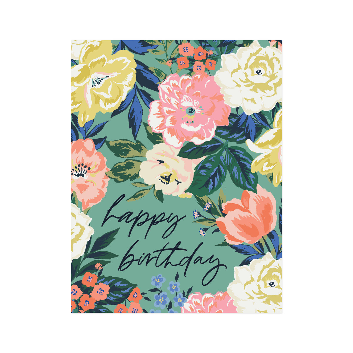 Happy Birthday Bouquet Greeting Card – Salt & Honey Market