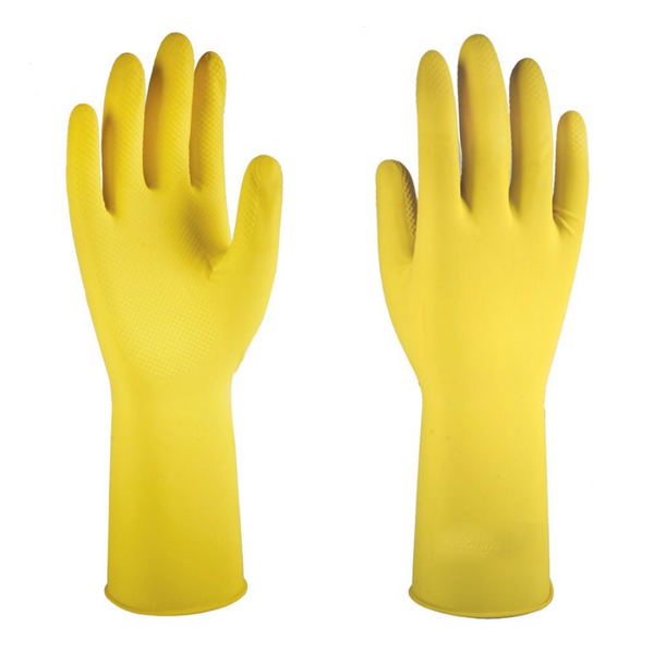 Reusable & Compostable Natural Latex Rubber Gloves | Apostrophal