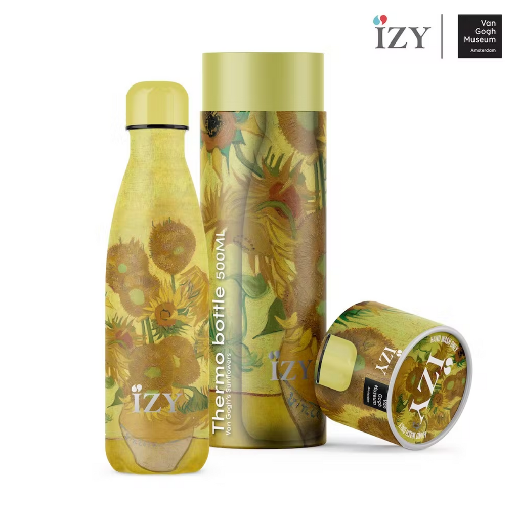 Van Gogh Thermos Insulated Water Bottle Sunflowers 500ML