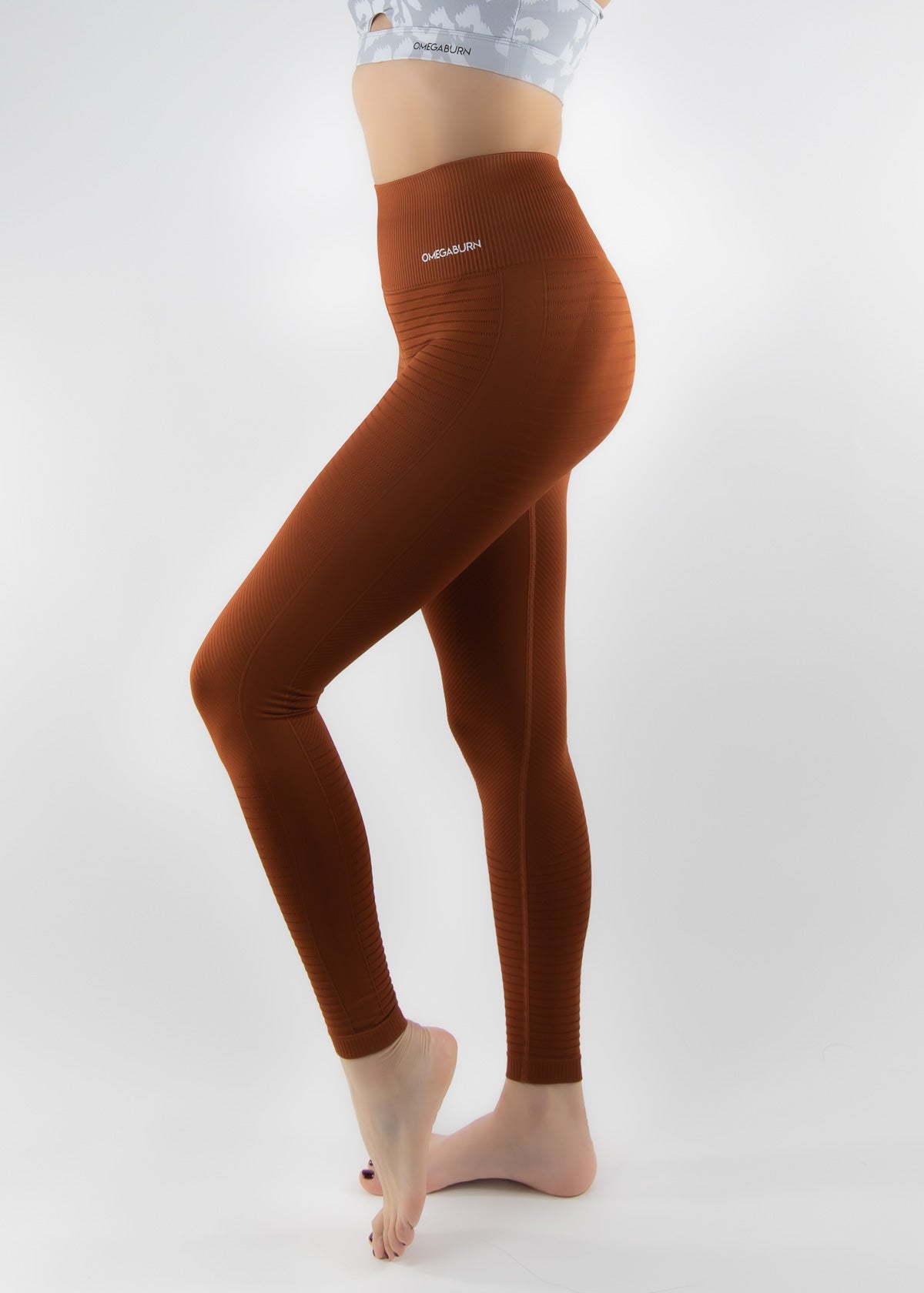 Omegaburn's SIGMA High-Waisted Yoga Seamless Leggings – OmegaBurn