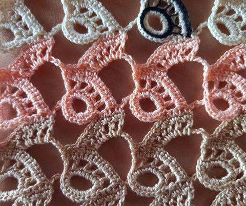 Punti Traforato Uncinetto: Eyes Lace