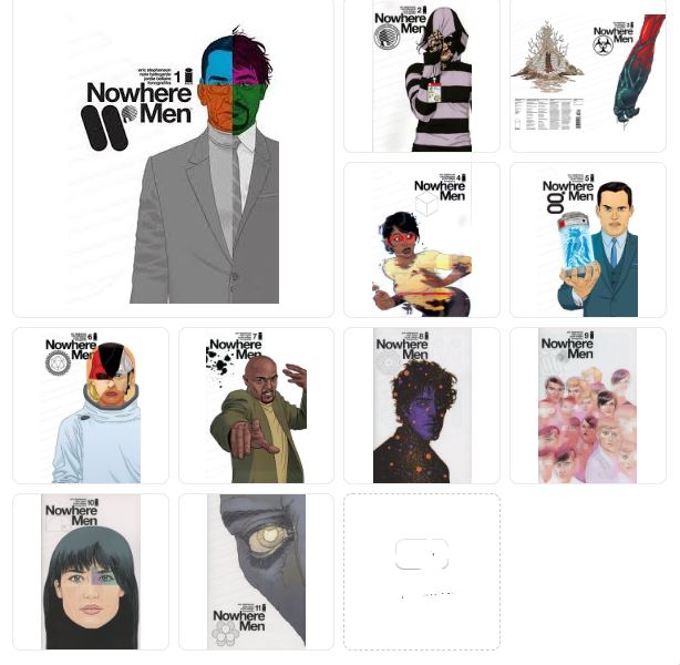 Nowhere Men #1-11 Complete Set